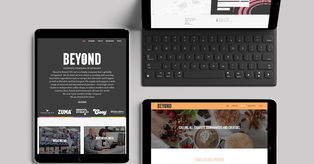 New brand and new website for Beyond The Bean